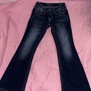 Miss Me- Dark Wash Women's Bootcut Jeans - Unbranded